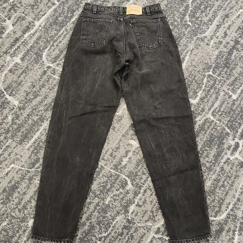 Vintage 1995 Levi's 560 Loose Fit Tappered Leg Orange Tab Denim Jeans 33 x 34